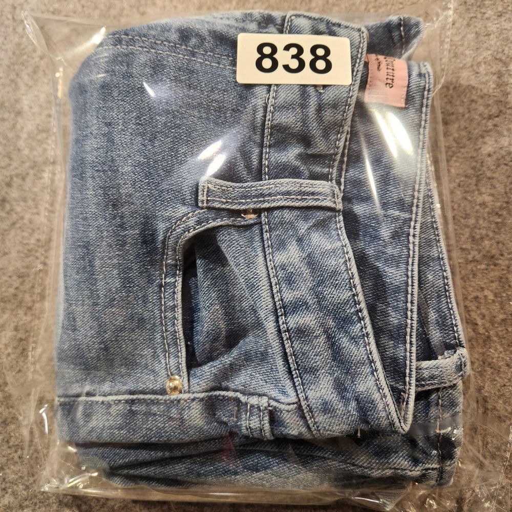 Juicy Couture Jeans Womens 3/26 Blue Lunita Rhinestone Juicy Flare Vintage Y2K - Picture 12 of 12